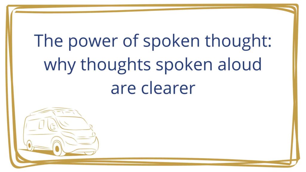 the power of spoken thought