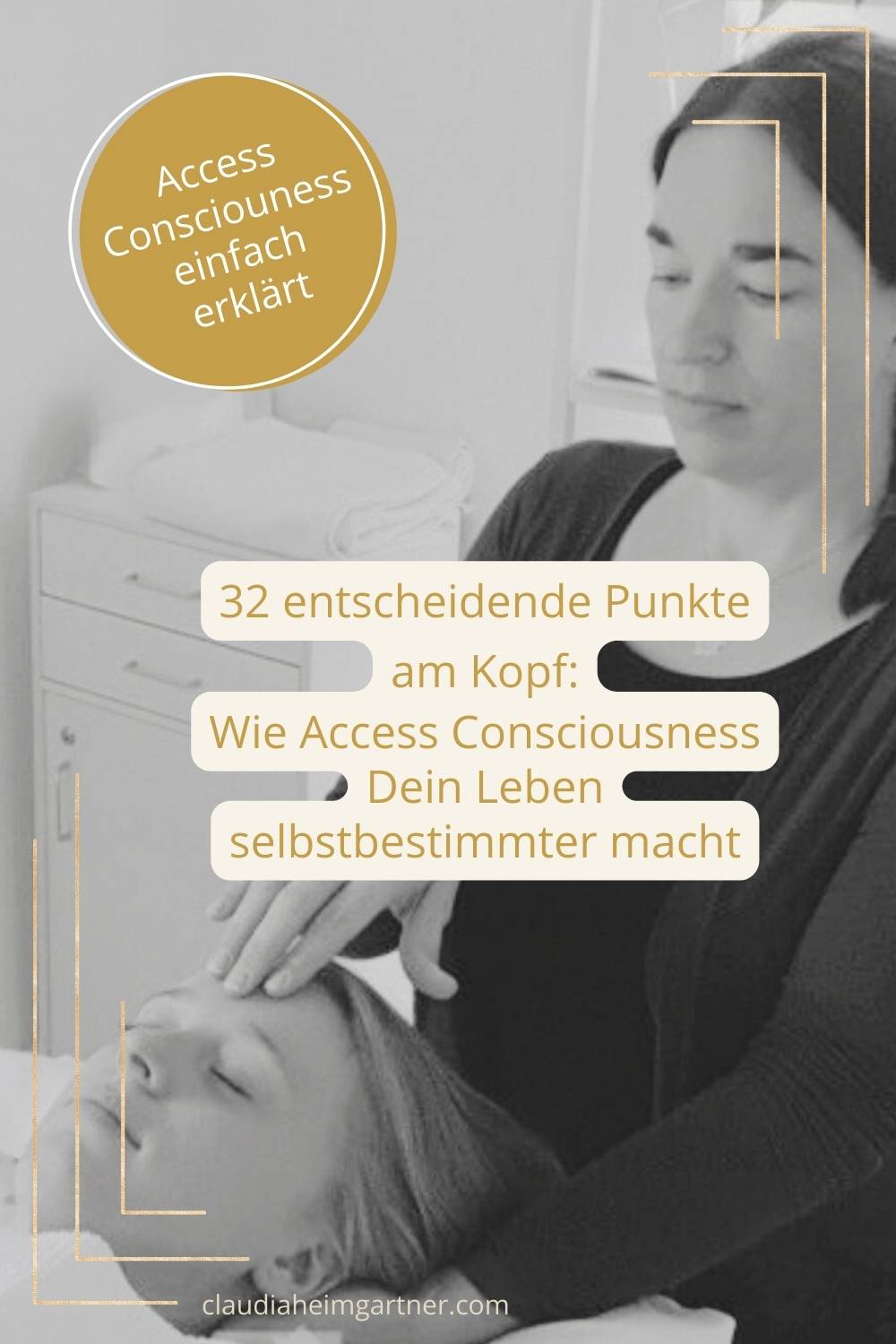 Access Consciousness 32 Punkte am Kopf Pin